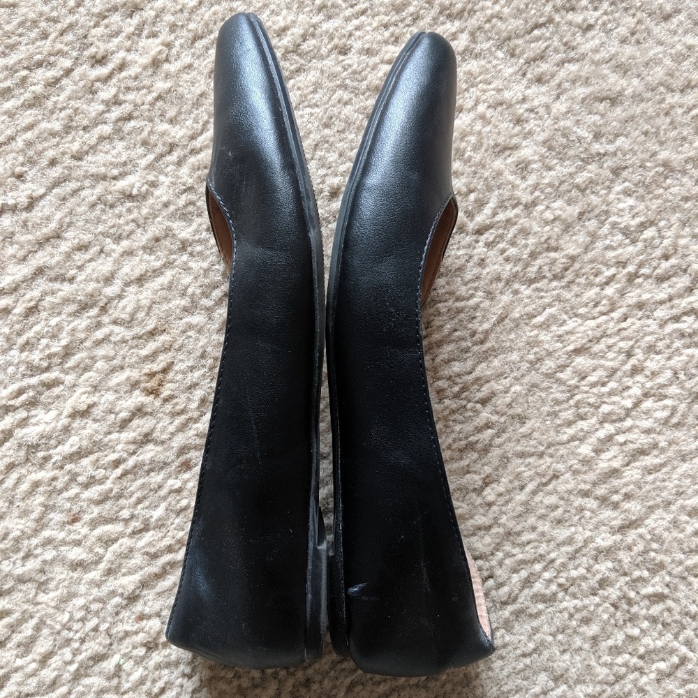 Pointed Toe Open Flats - Picture 2 of 6